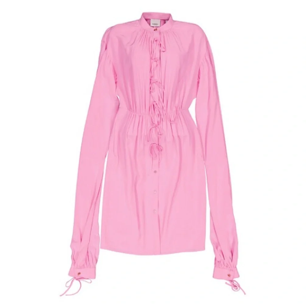 Burberry Pink Ruffle Dress - Picture 1 of 1